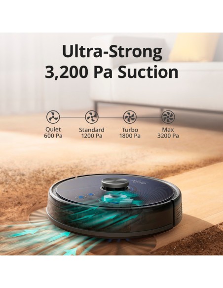 Eufy Eufy-Clean-Robovac-L35-híbrido robô aspirador de pó Eufy por Anker - Potência máxima de 3200 PA - Capacidade de depósito 33