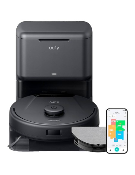 Acquista ANKER - EUFY EUFY-CLEAN-ROBOVAC-L60-HYBRID-SES Robot aspirapolvere e lavapavimenti Eufy by Anker - Potenza massima di 5
