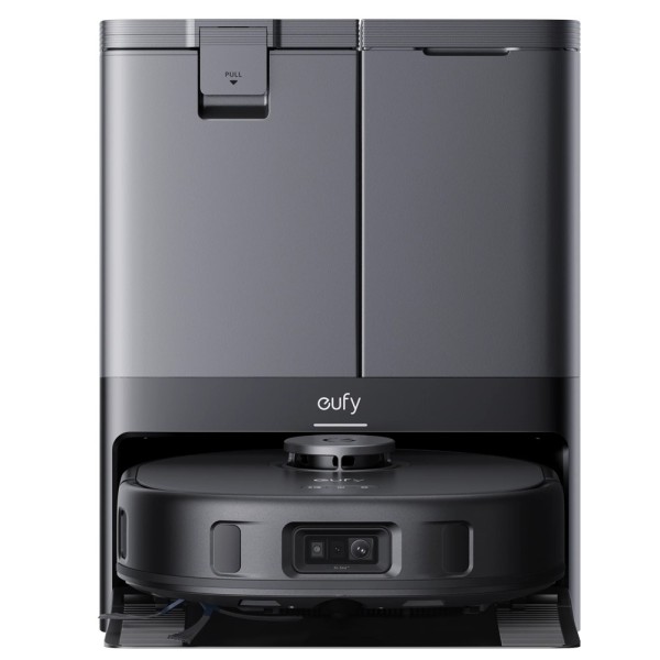 Eufy eufy-clean-x10pro-omni robô aspirador de robô Eufy por anker - potência máxima de 8000 pa - depósito 2,5 l em pó / 3 l água