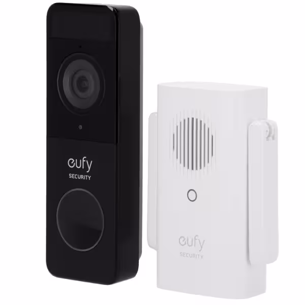 Kaufen ANKER - EUFY EUFY-DOORBELL-C211 WLAN-Videotürklingel-Set Eufy by Anker – 1080p-Auflösung – Gesichtserkennung und c