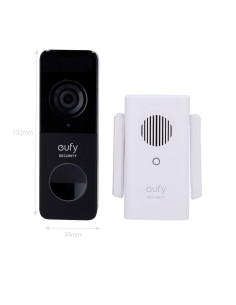 Comprar EUFY EUFY-DOORBELL-C211 Kit de Timbre Wifi con vídeo Eufy by Anker - Resolución 1080p - Detección de rostros y cuerpos h 2