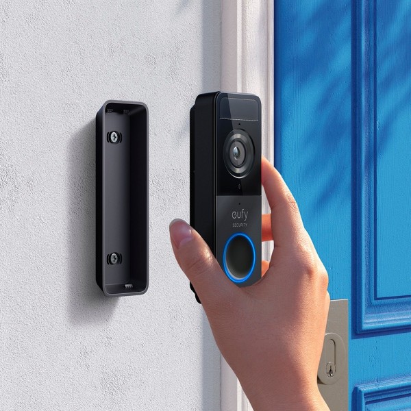 Acquista ANKER - EUFY EUFY-DOORBELL-C211 Kit campanello Wi‑Fi con video Eufy by Anker - Risoluzione 1080p - Rilevamento dei volt