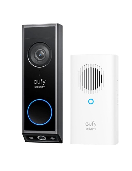 Comprar EUFY EUFY-DOORBELL-E340-KIT Kit de Timbre Wifi doble cámara Eufy by Anker - Resolución 2K - Detección de paquetes y reco