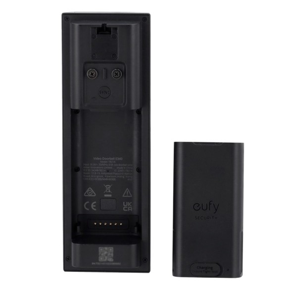 Comprare ANKER - EUFY EUFY-DOORBELL-E340-KIT Kit campanello Wi‑Fi con doppia videocamera Eufy by Anker - Risoluzione 2K - Rileva