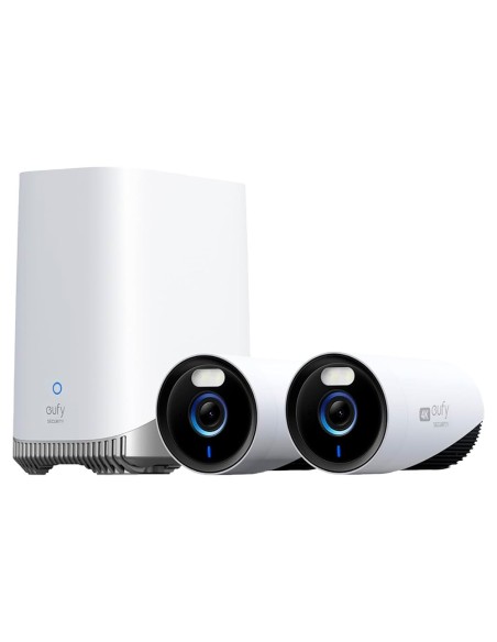 Kaufen EUFY EUFY-EUFYCAM-E330-KIT2 Kit mit 2 Kameras + 1 HomeBase 3 Eufy by Anker – 4K /Erkennung von Menschen, Haustieren und F