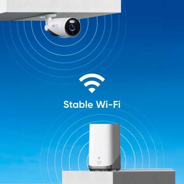Acheter EUFY EUFY-EUFYCAM-E330-KIT2 Kit 2 caméras + 1 HomeBase 3 Eufy by Anker - 4K /Détection des humains, des animaux domestiq
