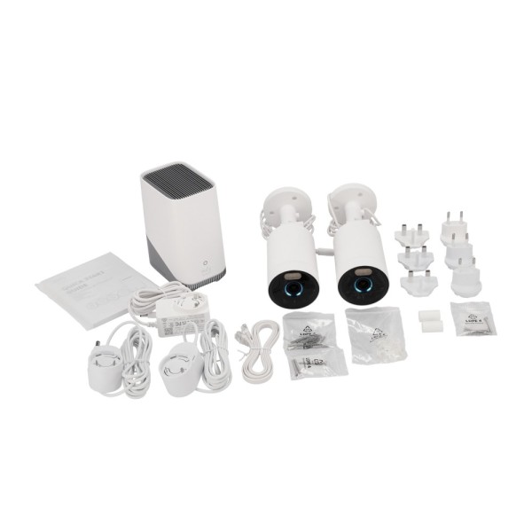 Comprar EUFY EUFY-EUFYCAM-E330-KIT2 Kit de 2 Câmaras + 1 HomeBase 3 Eufy by Anker - 4K /Deteção de humanos, animais de estimação
