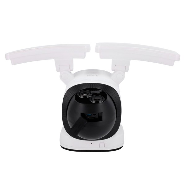 Eufy Eufy-PowleLightCam-E340 Câmera dupla Eufy por Anker - 3K resolução - detecção humana, animais de estimação e veículos - vig