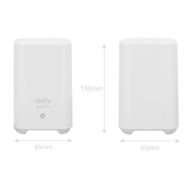 Eufy Eufy-homeBase3-S380 Eufy por Anker HomeBase 3 S380 - Detecção Inteligente Ia Bionicmind - HomeBase Wifi com Sirena - Armaze
