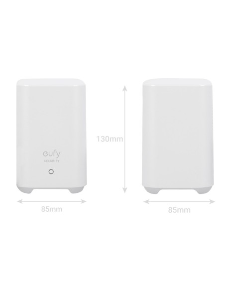Eufy Eufy-homeBase3-S380 Eufy por Anker HomeBase 3 S380 - Detecção Inteligente Ia Bionicmind - HomeBase Wifi com Sirena - Armaze