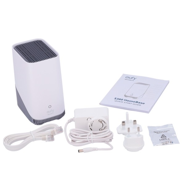 Eufy Eufy-homeBase3-S380 Eufy por Anker HomeBase 3 S380 - Detecção Inteligente Ia Bionicmind - HomeBase Wifi com Sirena - Armaze