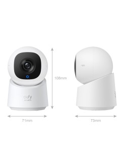 Comprar EUFY EUFY-INDOORCAM-C220 Cámara Eufy by Anker - 2K (1080P) - 1/2.7" Progressive Scan CMOS - Lente 2.8 mm | WDR | IR 2