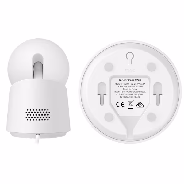 Kaufen ANKER - EUFY EUFY-INDOORCAM-C220 Eufy-Kamera von Anker - 2K (1080P) - 1/2,7" Progressive-Scan-CMOS - 2,8-mm-Objektiv |