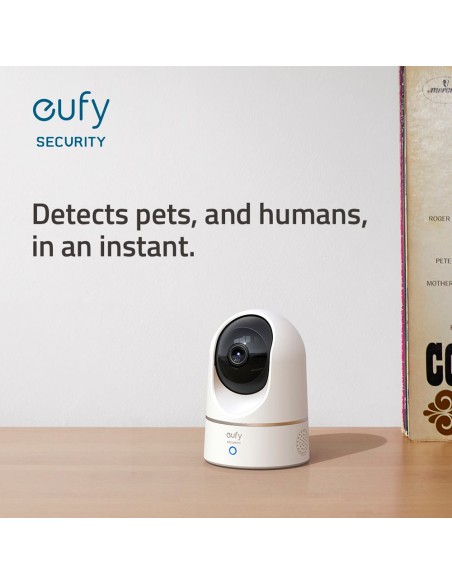Comprar EUFY EUFY-INDOORCAM-E220 Cámara Eufy by Anker - 2K (1080P) - 1/2.7" Progressive Scan CMOS - Lente 2.8 mm | WDR | IR