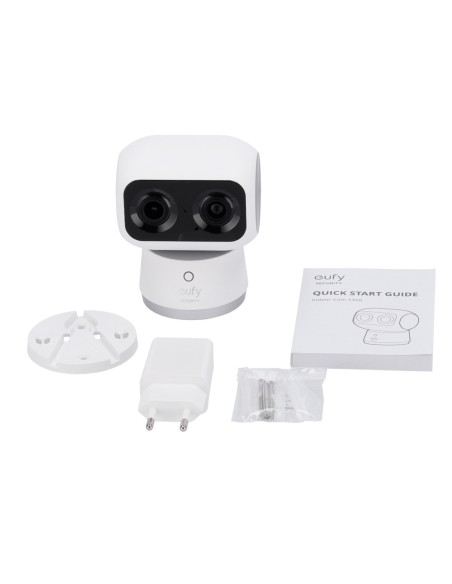 Comprar EUFY EUFY-INDOORCAM-S350 Cámara PTZ Eufy by Anker - 4K (3840 x 2160) - Detección Humanos y mascotas  - Audio bidireccion