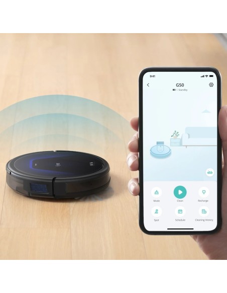 Comprar ANKER - EUFY EUFY-ROBOVAC-G50-HYBRID Robot Aspirador Eufy by Anker - Potencia máxima de 4000 Pa - Capacidad del depósito