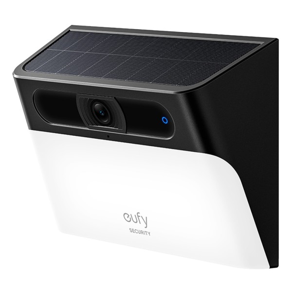 EUFY EUFY-SOLARWALL-LightCam-S120 Câmera com foco solar Eufy por Anker - Resolução 2K / PIR e Detecção Humana - Bateria Solar 