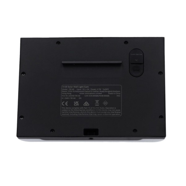 Comprar EUFY EUFY-SOLARWALL-LIGHTCAM-S120 Cámara con foco solar Eufy by Anker - Resolución 2K / Detección PIR y Humanos - Baterí