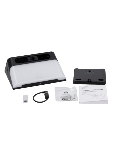 Comprar EUFY EUFY-SOLARWALL-LIGHTCAM-S120 Cámara con foco solar Eufy by Anker - Resolución 2K / Detección PIR y Humanos - Baterí