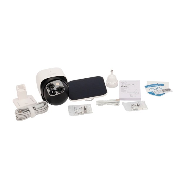 Comprar EUFY EUFY-SOLOCAM-S340 Cámara Wifi 3K Eufy by Anker  - Detecta Humanos/ Vehículos/ Movimientos - Panel solar integrado -