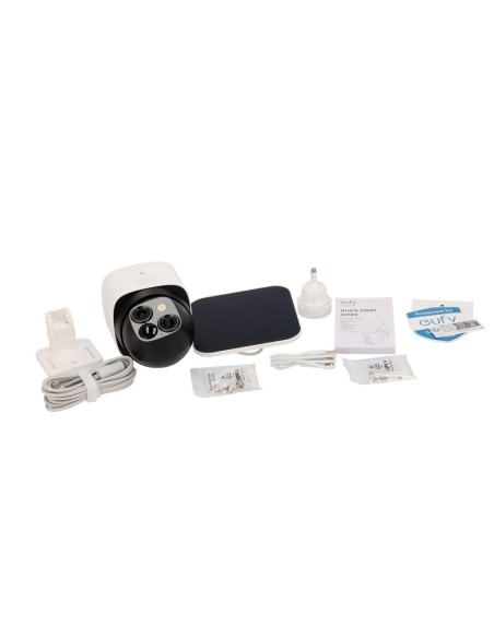 Eufy Eufy-Solocam-S340 WiFi 3K Eufy por Anker Camera - Humanos / Veículos / Movimentos - Painel Solar Integrado - Loja