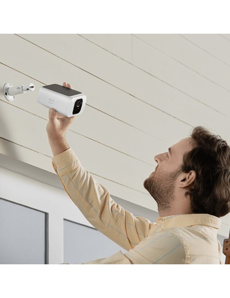 Acheter ANKER - EUFY EUFY-SOLOCAM-S40 Caméra Wi‑Fi 2K Eufy by Anker - Détection humaine / faciale / de mouvement - Panneau solai