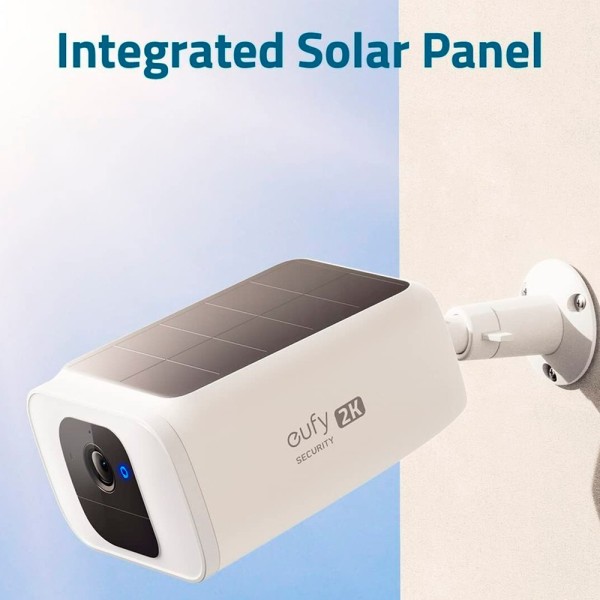 Comprare ANKER - EUFY EUFY-SOLOCAM-S40 Eufy by Anker Telecamera Wi‑Fi 2K - Rilevamento di persone/volti/movimento - Pannello sol
