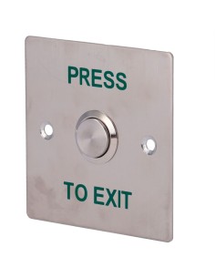 Comprar SAFIRE EXITBUTTON303 Pulsador de liberación de puerta - Uso profesional - Testado 500.000 usos - NO/NC/COM | Empotrado o