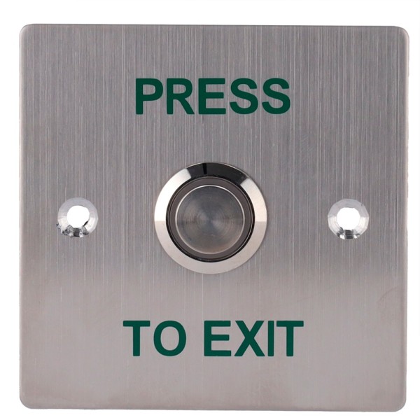 Acheter SIB EXITBUTTON303-LED Bouton-poussoir de déverrouillage de porte avec LED - Usage professionnel - Testé 100 000 utilisat