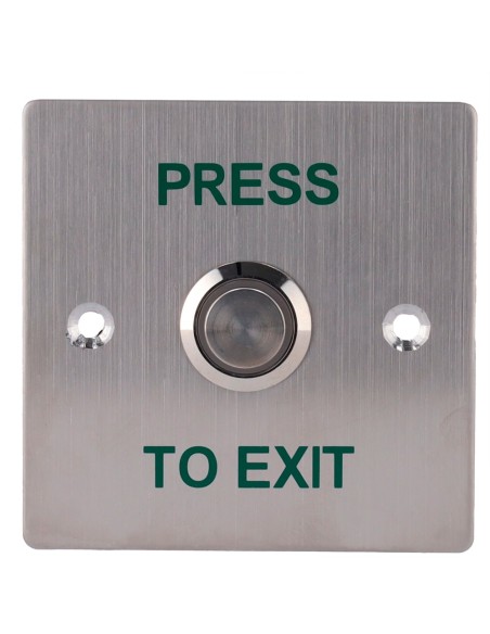 Comprar SIB EXITBUTTON303-LED Pulsador de liberación de puerta con LED - Uso profesional - Testado 100.000 usos - NO/NC/COM | Em
