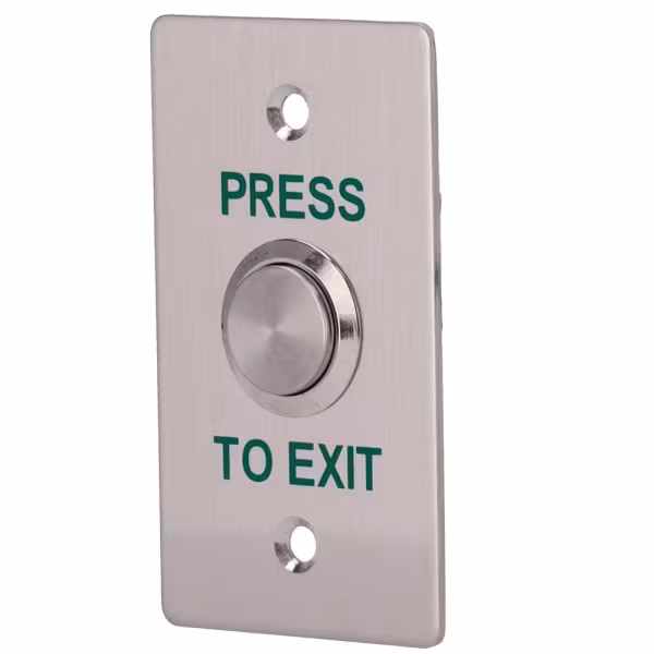 Kaufen SIB EXITBUTTON303-SLIM Türentriegelungstaster – Professioneller Einsatz – Getestet für 500.000 Betätigungen – NO/NC/COM |