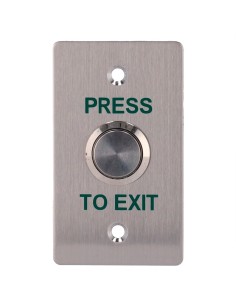SIB ExitButton303-Slim Process Process Press - Uso Profissional - Testado 500.000 usos - Não / NC / COM | Embutido ou super 2