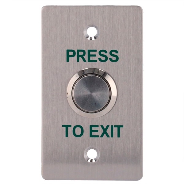 SIB ExitButton303-Slim Process Process Press - Uso Profissional - Testado 500.000 usos - Não / NC / COM | Embutido ou super