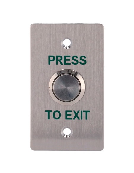 Comprar SIB EXITBUTTON303-SLIM Pulsador de liberación de puerta - Uso profesional - Testado 500.000 usos - NO/NC/COM | Empotrado