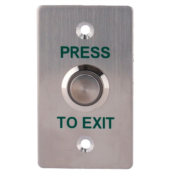 Comprar SIB EXITBUTTON303-SLIM-LED Pulsador de liberación de puerta con LED - Uso profesional - Testado 100.000 usos - NO/NC/COM