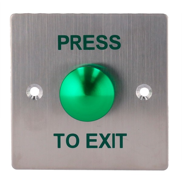 SIB ExitButton305 Botão de liberação da porta - Semiefs Tipo - Testado 500.000 usos - Não / Com | Embutido ou superfície - 