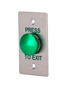 Acheter SIB EXITBUTTON305-SLIM Bouton de déverrouillage de porte - Type demi-sphère - Testé 500 000 utilisations - NO/COM | Enca