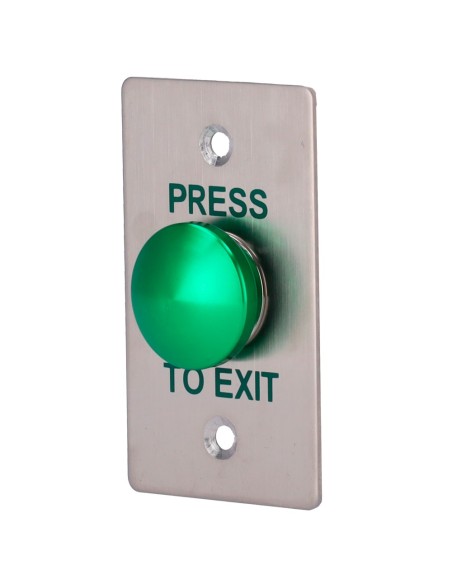 Comprar SIB EXITBUTTON305-SLIM Pulsador de liberación de puerta - Tipo semiesfera - Testado 500.000 usos - NO/COM | Empotrado o 