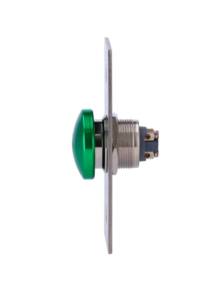 SIB ExitButton305-Slim Door Realling Pulster - Semiesfera Tipo - Testado 500.000 usos - Não / Com | Incorporado ou superfície