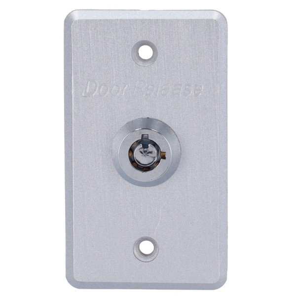 Comprar SIB EXITBUTTON307-SLIM Pulsador con llave - Uso profesional - Testado 500.000 usos - NO/NC/COM | Empotrado o superficie 