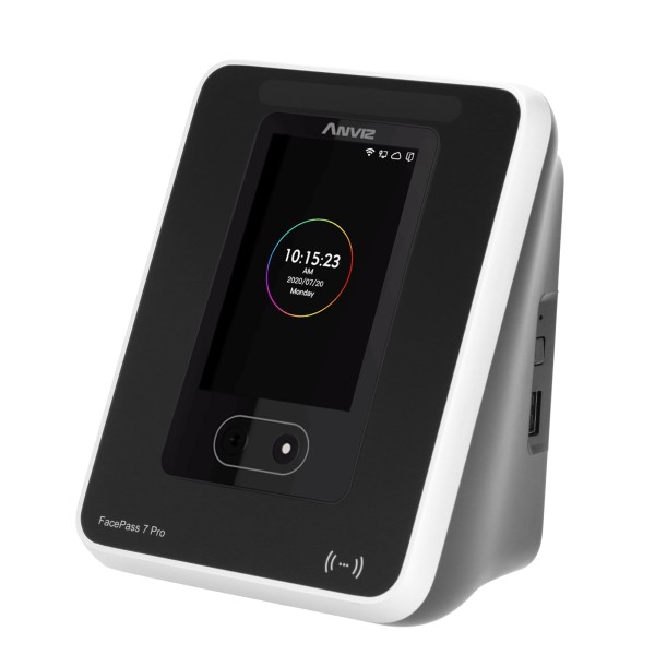 Anviz FarryPass7-Pro Controle de presença - Cartão Facial, EM e PIN - 3.000 usuários | 100.000 registros - TCP / IP, Wi-Fi e USB