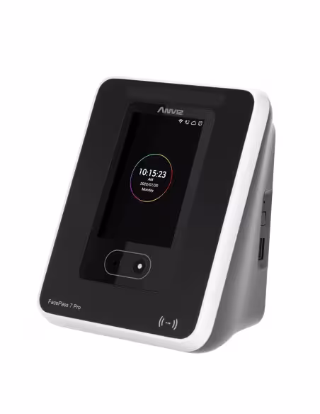 Acheter ANVIZ FACEPASS7-PRO Contrôle de présence - Facial, carte EM et code PIN - 3 000 utilisateurs | 100 000 enregistrements -