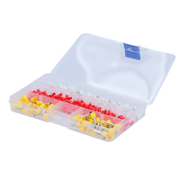 Acheter OEM FERRULE-KIT Kit d’embouts de câble creux - Pour câbles électriques - Différentes tailles - 450 unités -