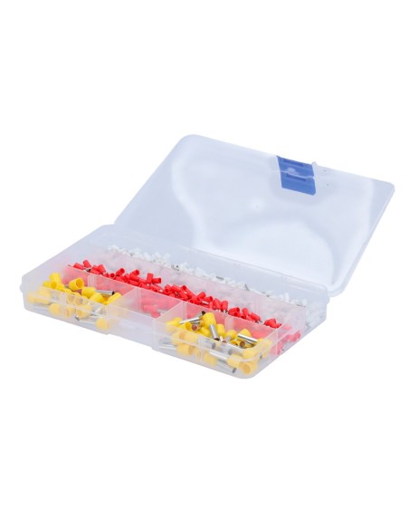 Acheter OEM FERRULE-KIT Kit d’embouts de câble creux - Pour câbles électriques - Différentes tailles - 450 unités -