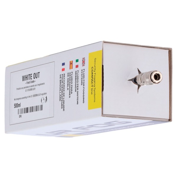 URFOG FFXR500 URFOG - Recarga de nevoeiro Liquid - 0.5 L - Especial para FPUC3902EE - única peça de reposição - Grau alimentar