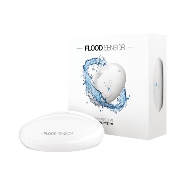 Comprar FIBARO FGBHFS-101 Detector de inundación - Inalámbrico / Bluetooth - Compatible con Apple HomeKit - Antena interna - Con