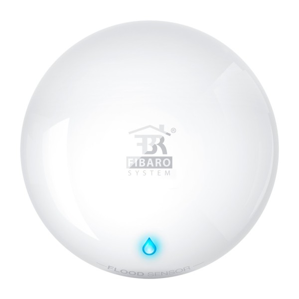 Fibaro FGBHFS-101 Detector de Inundações - Sem Fio / Bluetooth - Compatível com Apple Homekit - Antena Interna - Contato NC