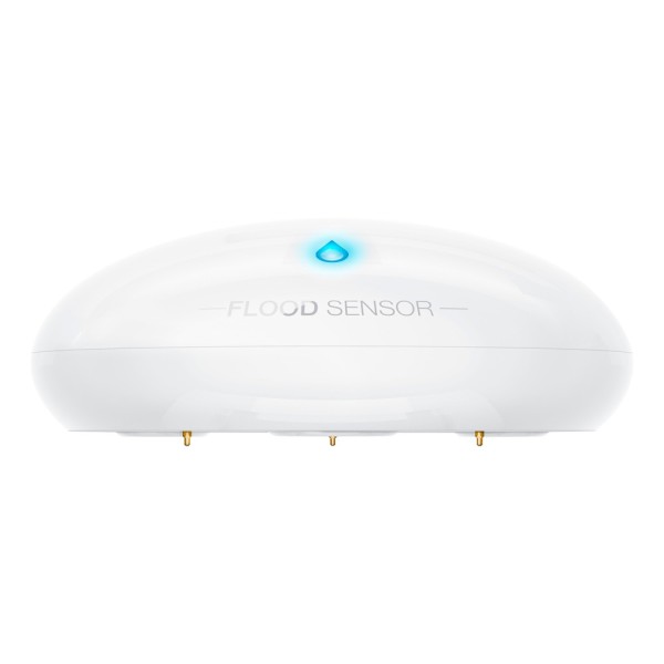 Fibaro FGBHFS-101 Detector de Inundações - Sem Fio / Bluetooth - Compatível com Apple Homekit - Antena Interna - Contato NC