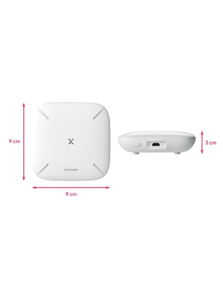 Kaufen Sie X-SENSE FS121 autonomes Brandmeldeset von X-Sense – enthält 12 Rauchmelder XS01-M und Hub SBS50 – Verbindu