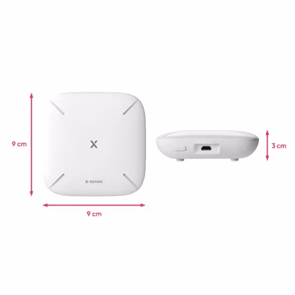 Kaufen Sie das X-SENSE FS61 Kit zur autonomen Branderkennung von X-Sense – enthält 6 XS01-M Rauchmelder und Hub SBS50 – Verbindu